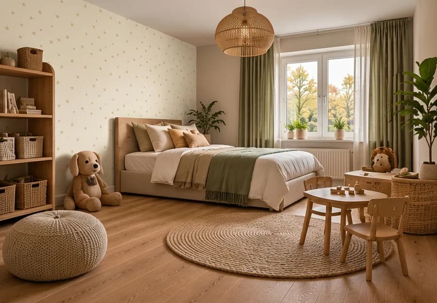 Babykamer met sterren