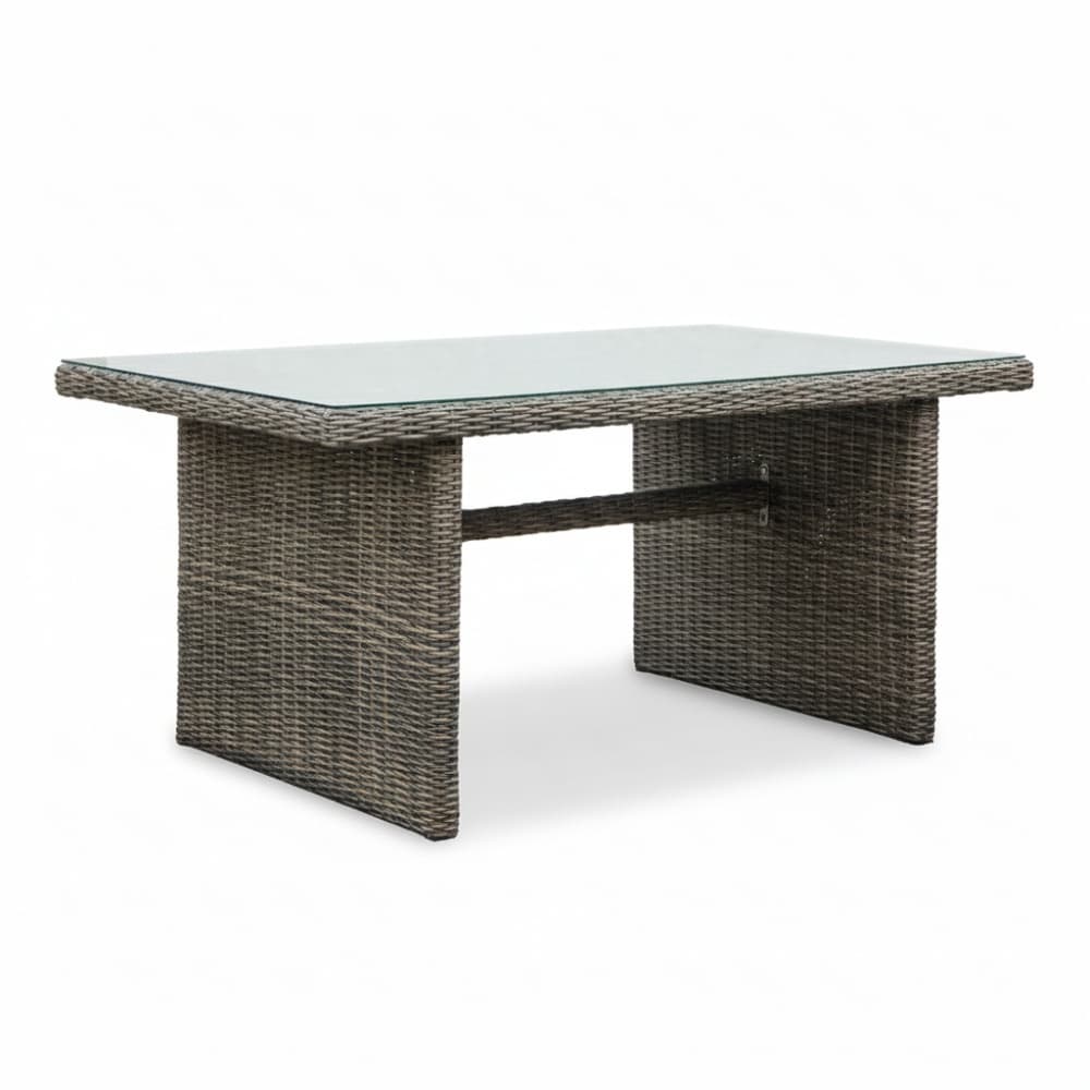 Belfort dining tuintafel 4 personen | wicker | Kobo Grey | 140cm