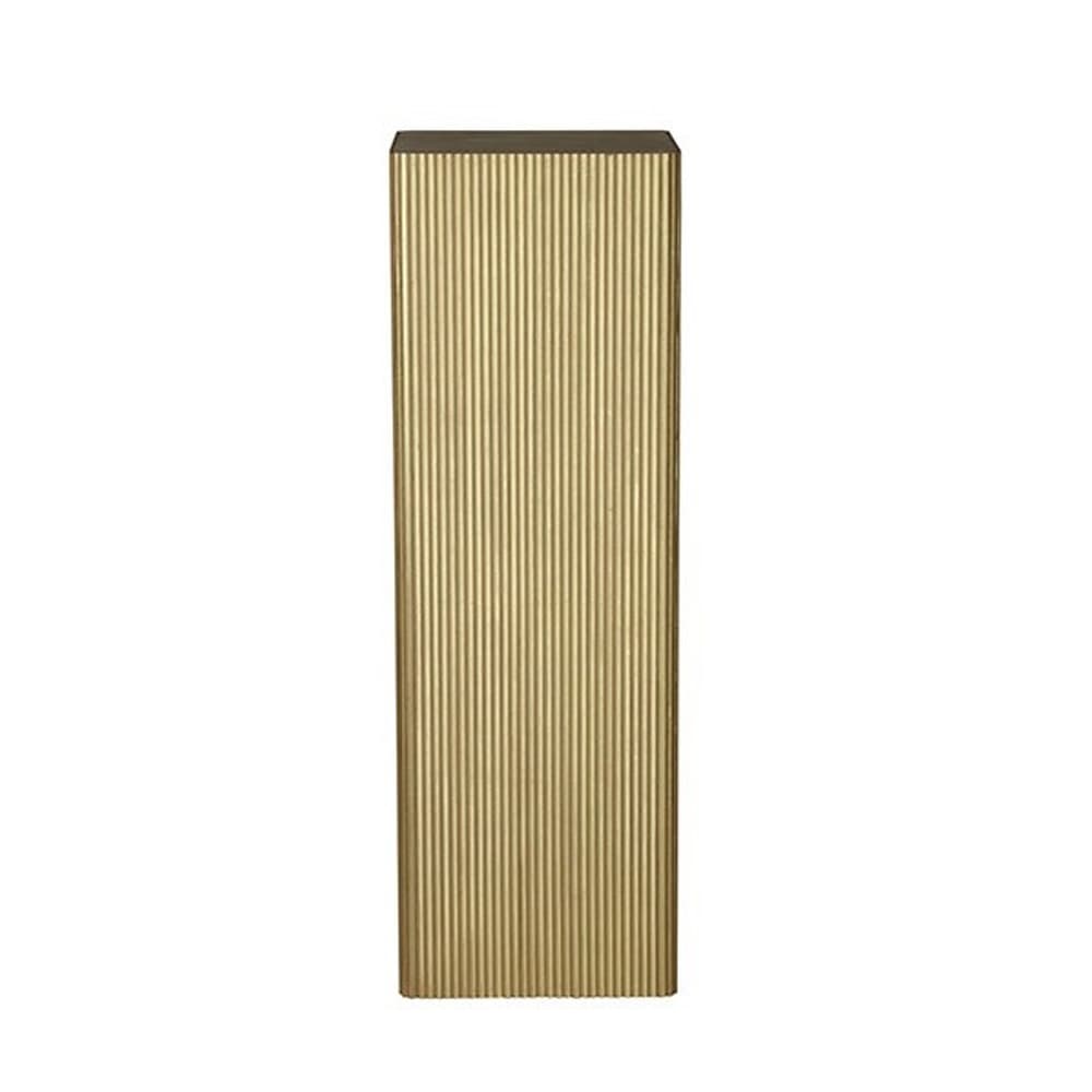 Zuil Gordon XL goud vierkant