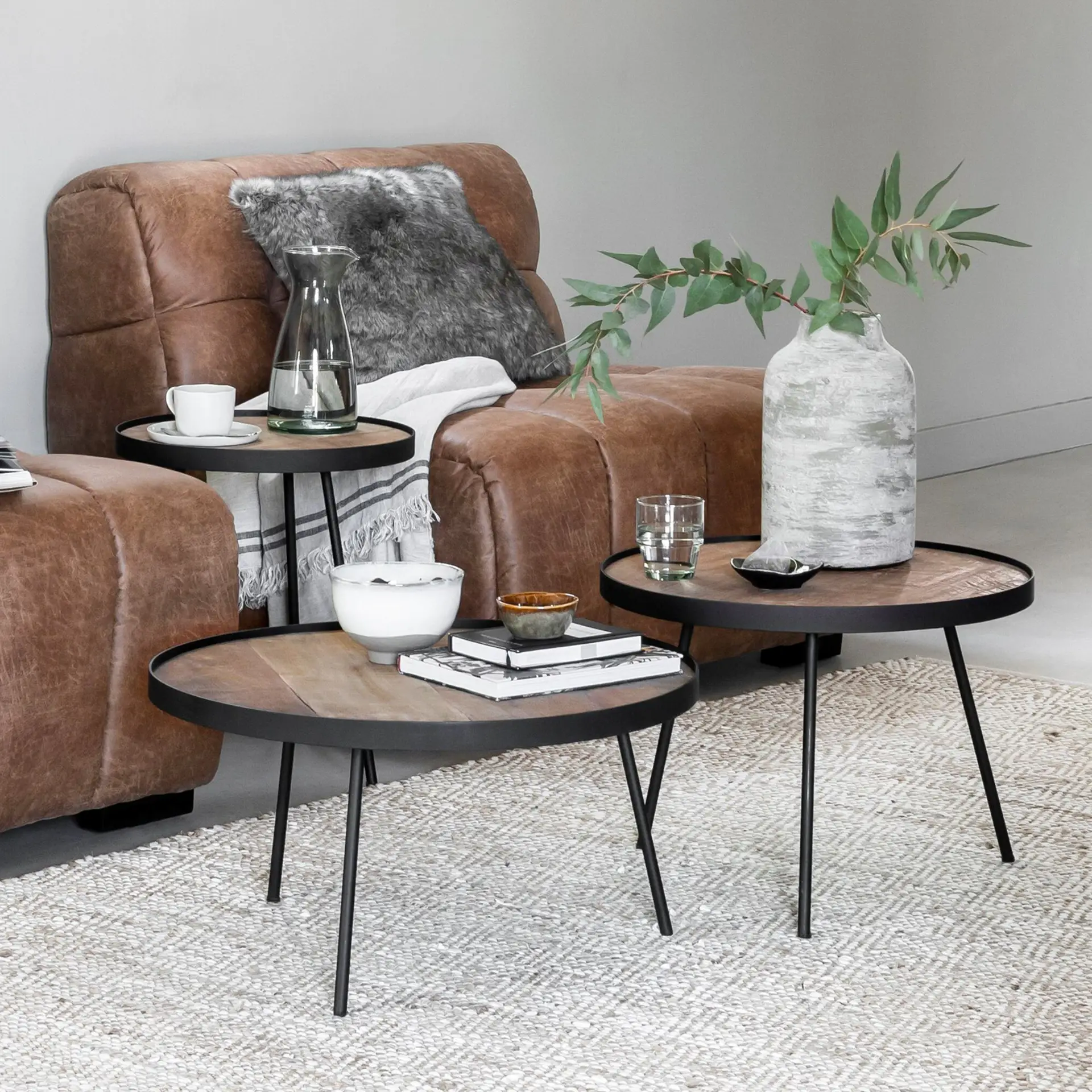 Industriële Salontafel Napels